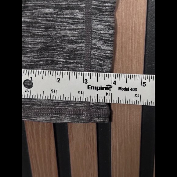 Free People Leggings Small Gray Pull On Intuition Pants Heather Colorblock - Picture 6 of 10